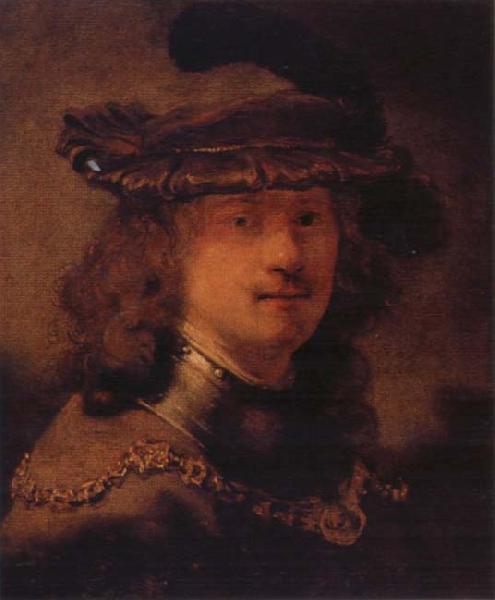 REMBRANDT Harmenszoon van Rijn Self-Portrait